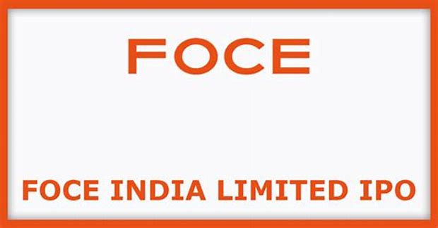 Foce India Limited - Sme Details ✅ Allotment Status