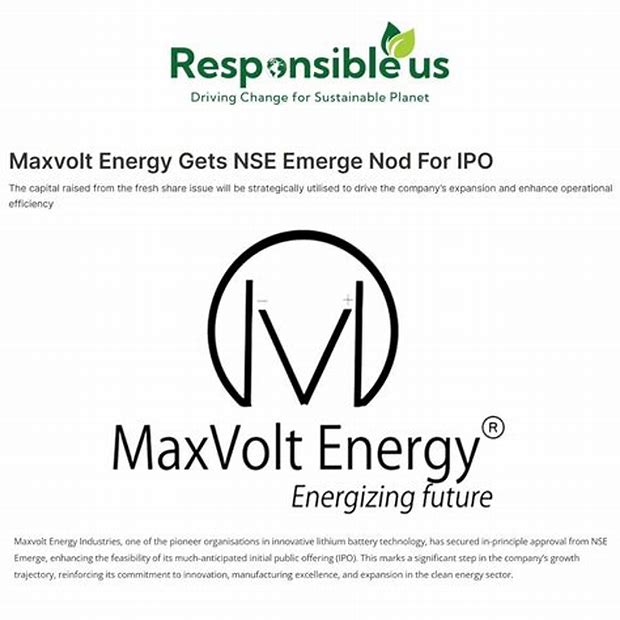 Maxvolt Energy Industries Limited - Sme Details ✅ Allotment Status