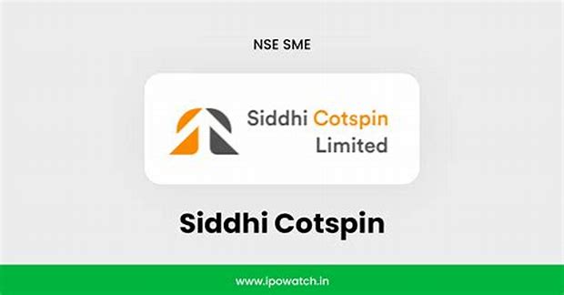 Siddhi Cotspin Limited - Sme Details ✅ Allotment Status