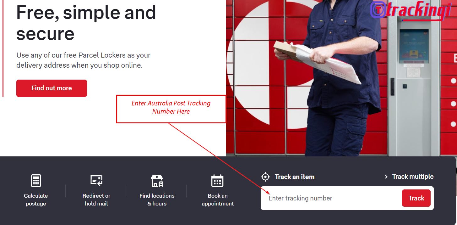 australia post business tracking