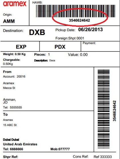 Aramex Tracking Trackingi Com
