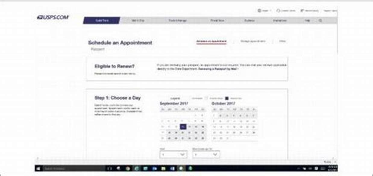 usps retail customer appointment scheduler